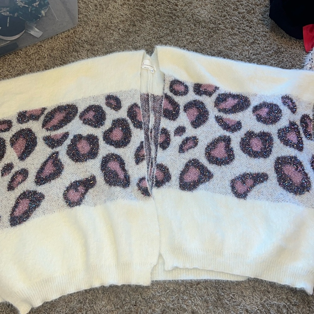 Anthropologie open knit sweater